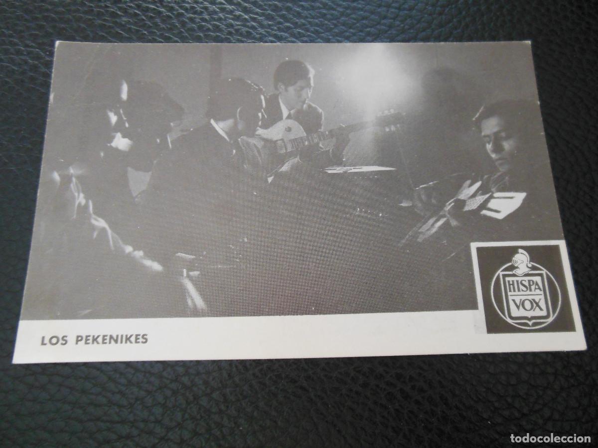 Fotos von Musikern: TARJETA POSTAL LOS PEKENIKES DE HISPAVOX CON DISCOGRAFIA FOTO ONTA&Ntilde;ON