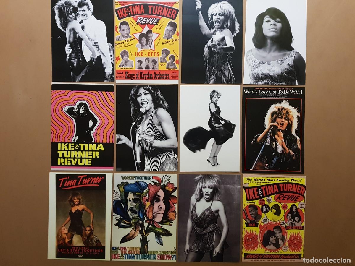 Fotos de cantantes: LOTE: 12 POSTALES TINA TURNER - N&ordm; 2