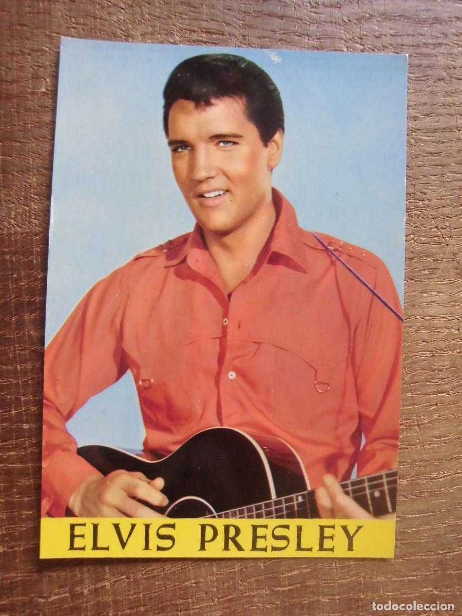 Photos of Singers: POSTAL ANTIGUA ELVIS PRESLEY BERGAS INDUSTRIAS GR&Aacute;FICAS