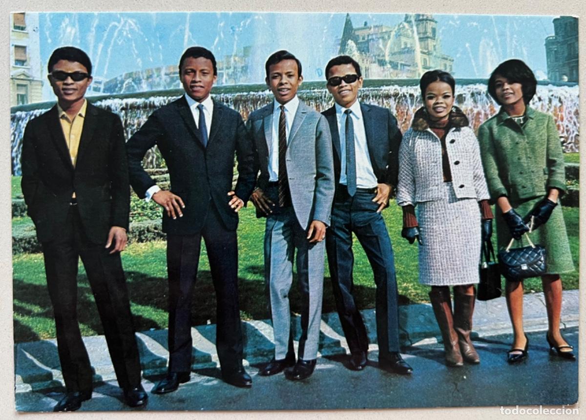 Fotos von Musikern: Tarjeta N&deg; 418 - Los Surf - Postal Oscarcolor - A&ntilde;os 60
