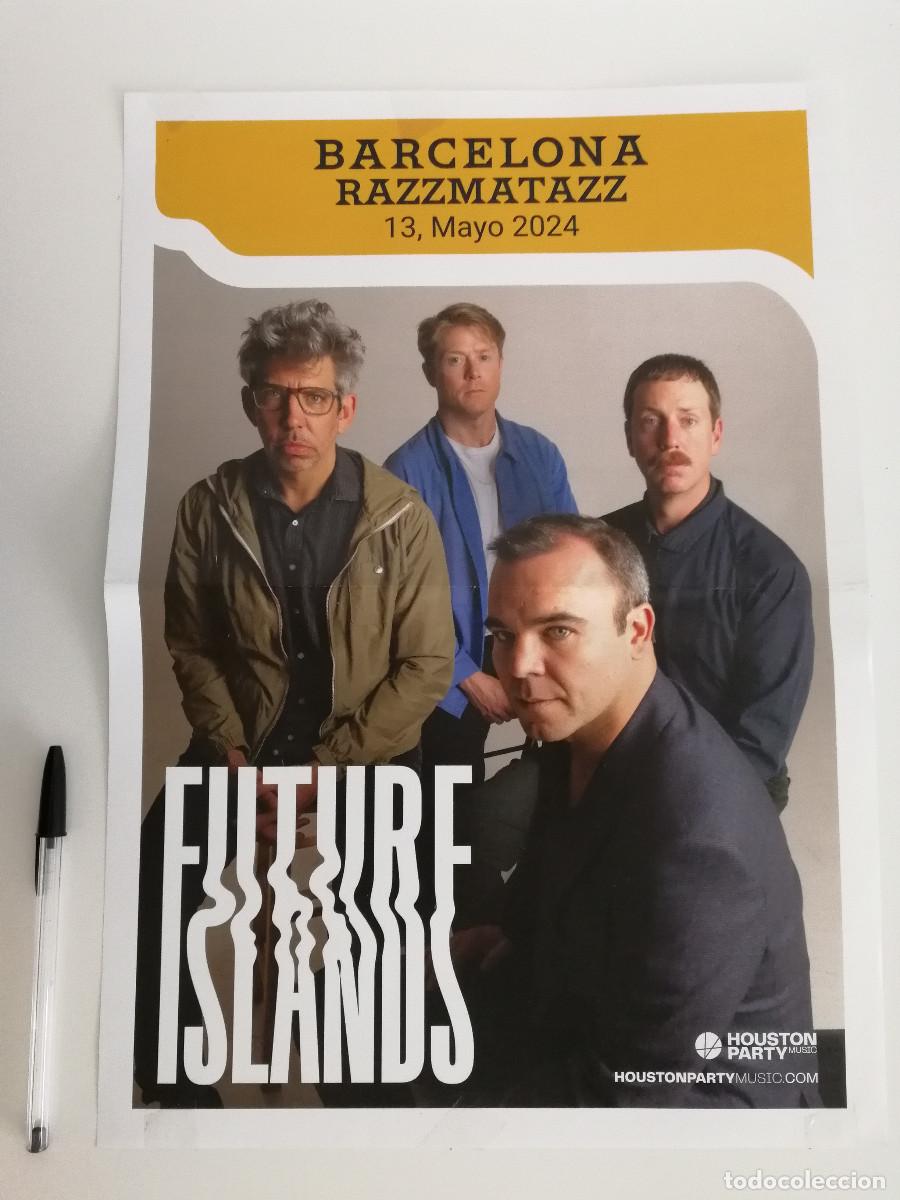 Photos of Singers: CARTEL ORIGINAL -A3- Future Islands - MUSICA - SYNTH POP