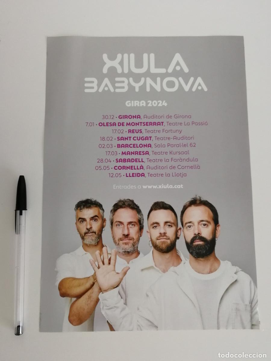 Photos de Chanteurs et Chanteuses: CARTEL ORIGINAL -A4- XIULA BABYNOVA - MUSICA - CONCIERTO
