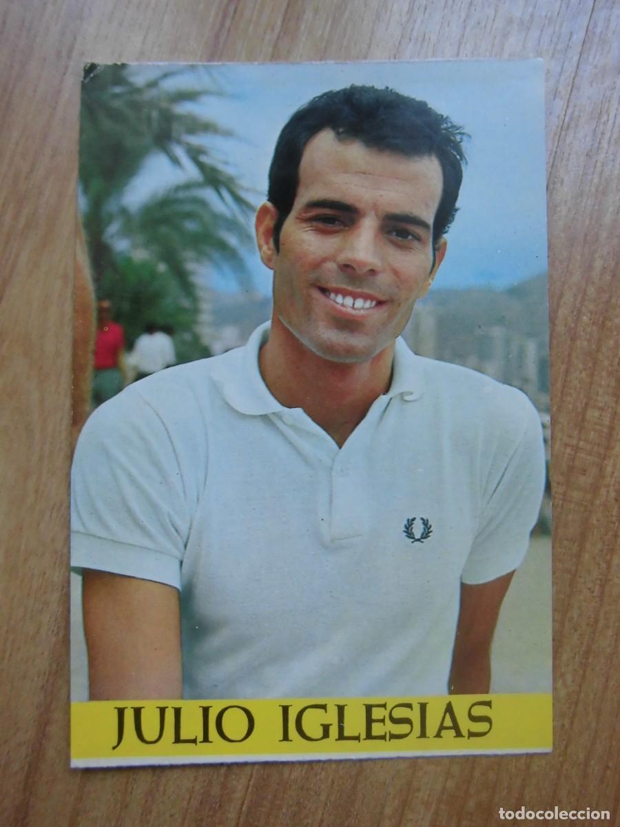 Fotos de Cantantes: POSTAL JULIO IGLESIAS BERGAS