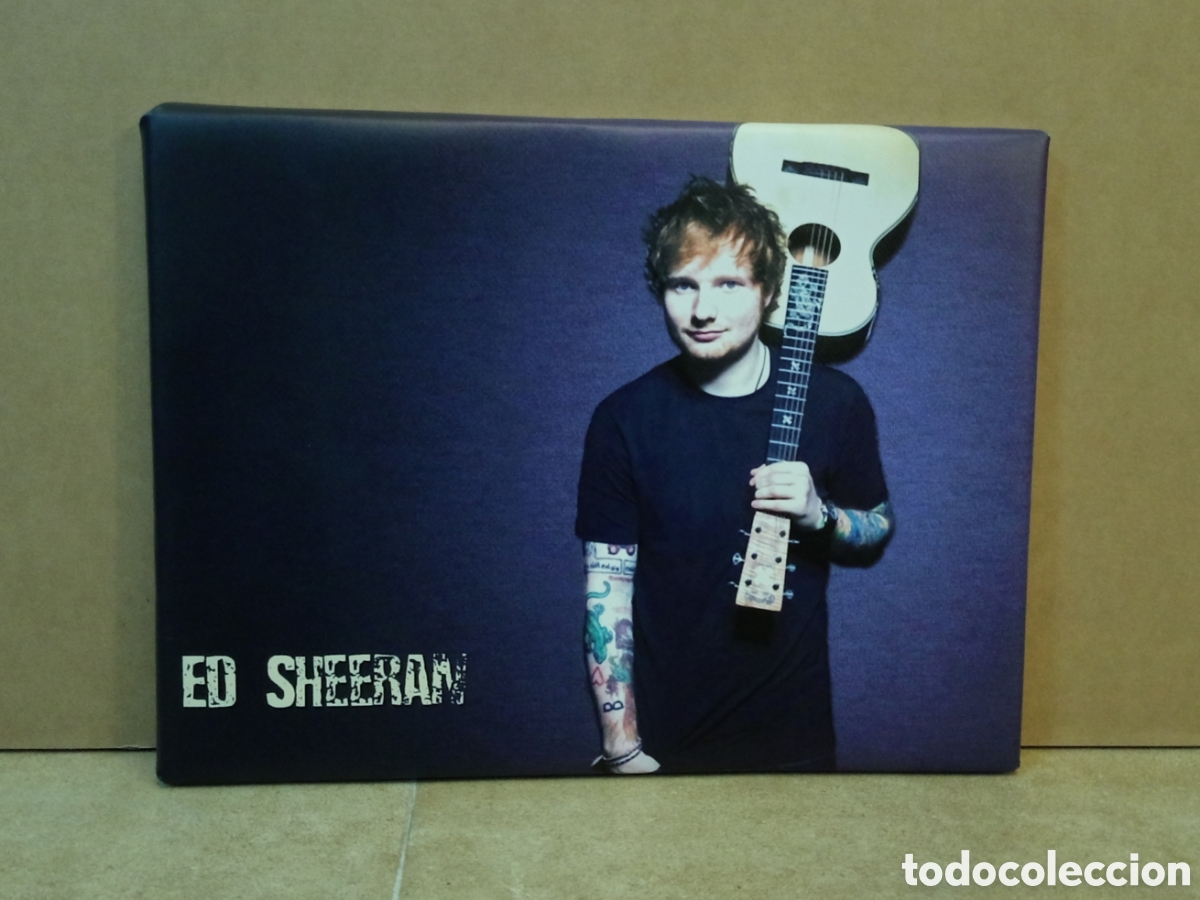 Fotos von Musikern: Cuadro ED SHEERAN m&uacute;sica pop