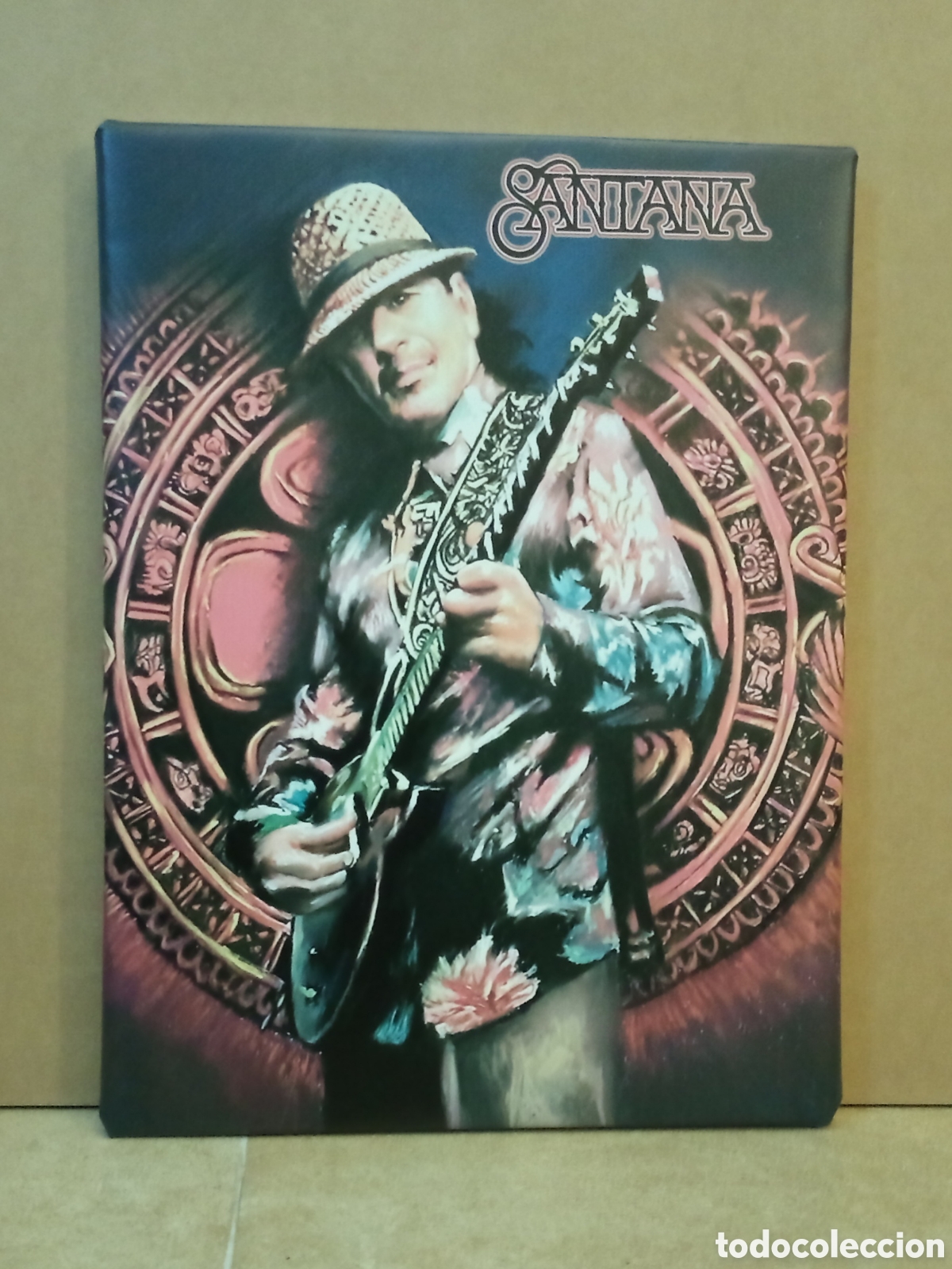 Fotos de Cantantes: Cuadro CARLOS SANTANA guitarra