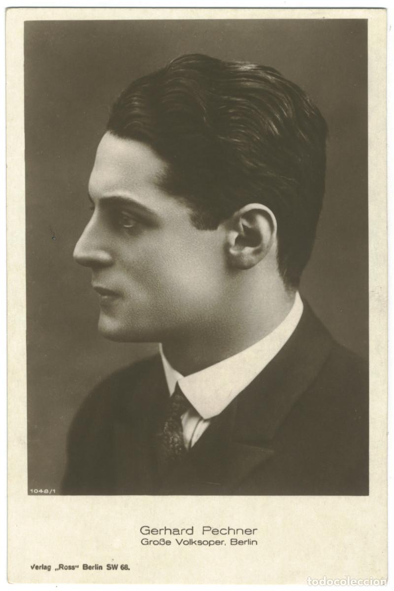 Photos de Chanteurs et Chanteuses: Gerhard Pechner, Grosse Volksoper (Berlin)_Ross 1048-1