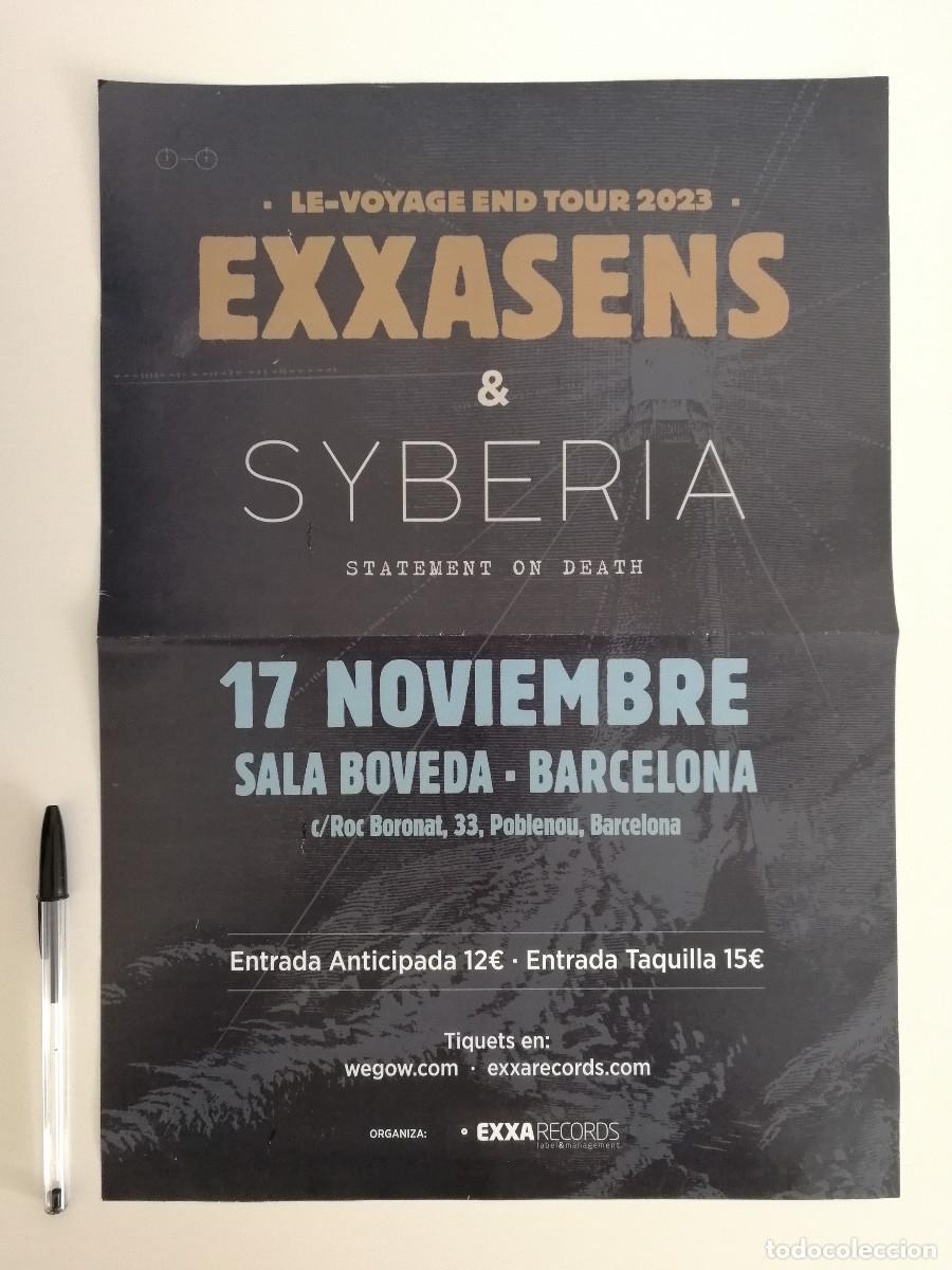 Fotos von Musikern: CARTEL ORIGINAL -A3- EXXASENS SYBERIA- MUSICA - POST ROCK PROGRESIVO