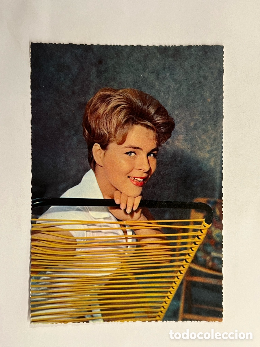 Photos of Singers: CONNY. Cantante neerlandesa Postal, Edic. Kr&uuml;ger (h.1950?) S/C
