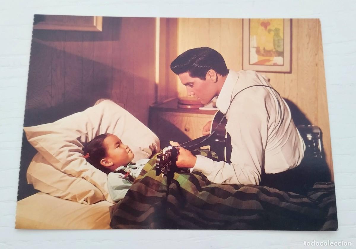 Fotos von Musikern: TARJETA POSTAL ELVIS PRESLEY EN IT HAPPENED AT THE WORLD (MGM 1962)SIN CIRCULAR - PRINTED IN ENGLAND