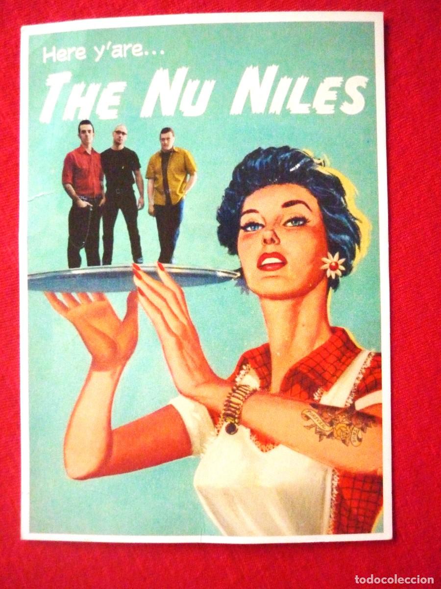 Photos of Singers: TARJETA PROMOCIONAL DEL GRUPO THE NU NILES (YOU DIDN'T COME TO MY FUNERAL) A&Ntilde;O 2007