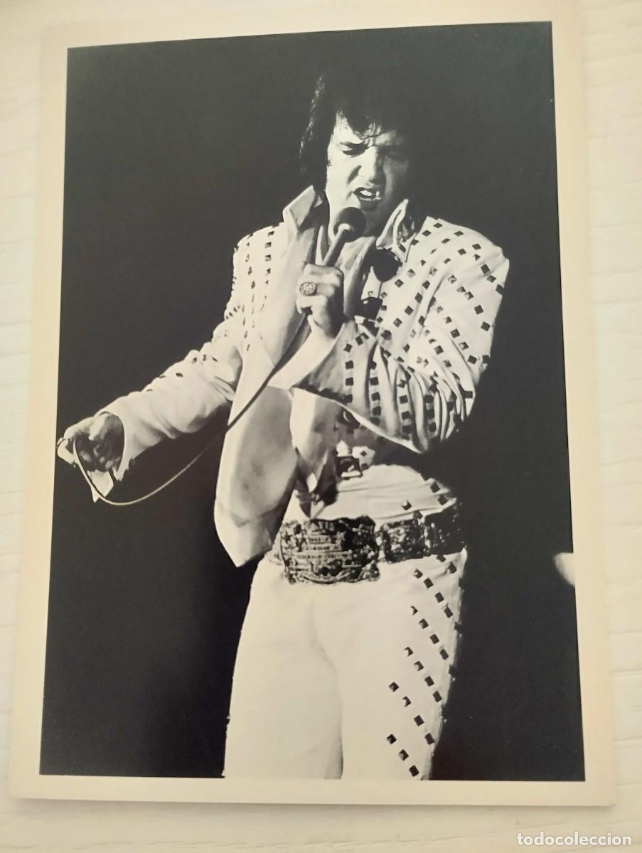 Fotos von Musikern: TARJETA POSTAL ELVIS PRESLEY EN ELVIS ON TOUR (MGM 1972) SIN CIRCULAR - PRINTED IN ENGLAND