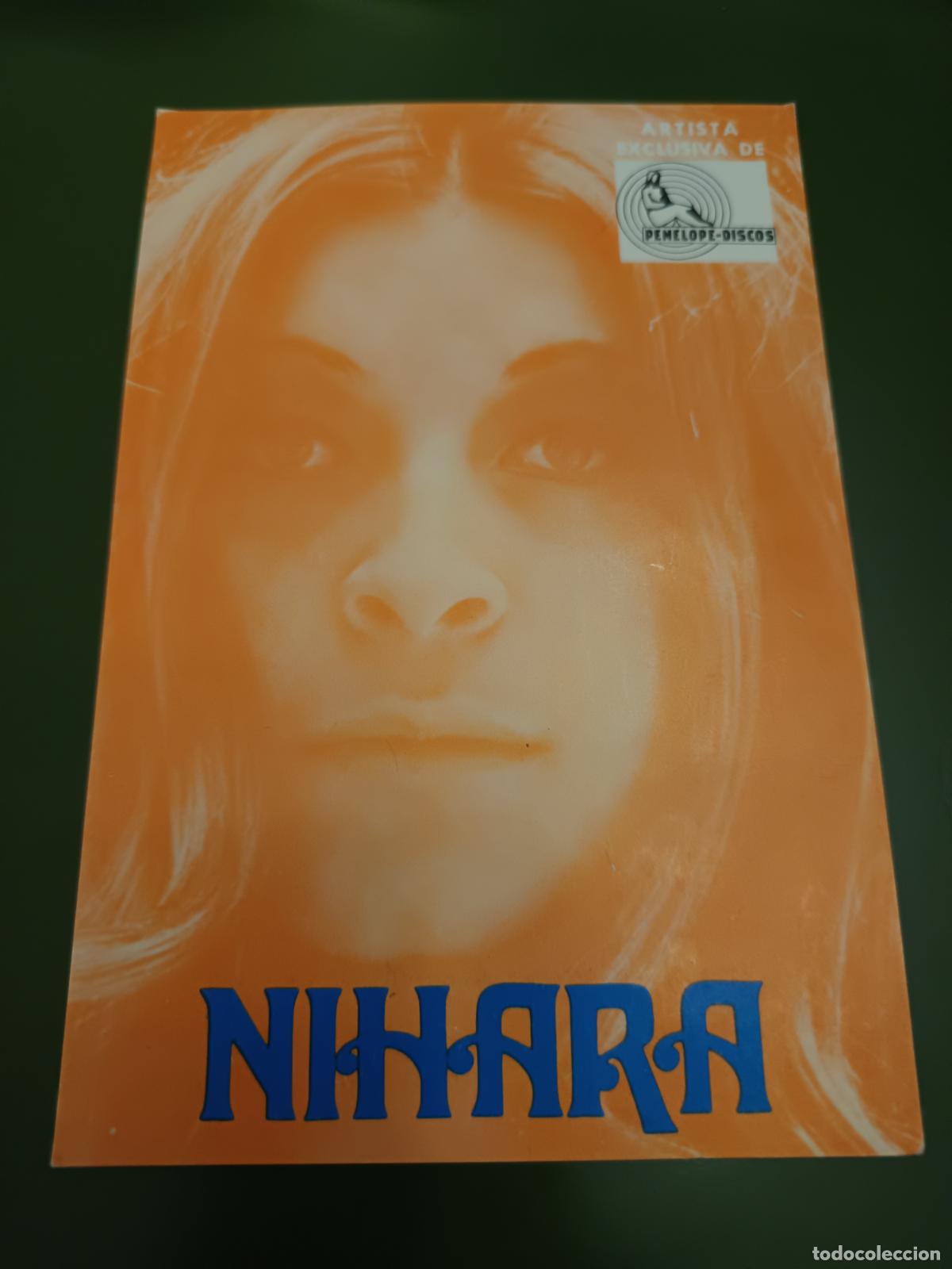Fotos von Musikern: RARA POSTAL DE LA CANTANTE NIHARA MARIBEL VALERO VEGA DE TALAVERA DE LA REINA, PENELOPE DISCOS