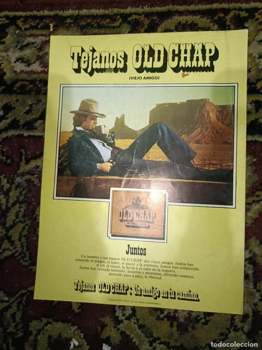 Photos de Chanteurs et Chanteuses: P&Oacute;STER DENIN TEJANOS VAQUEROS OLD CHAP TAMA&Ntilde;O 20x28 Ctm DE REVISTA D&Eacute; M&Uacute;SICA