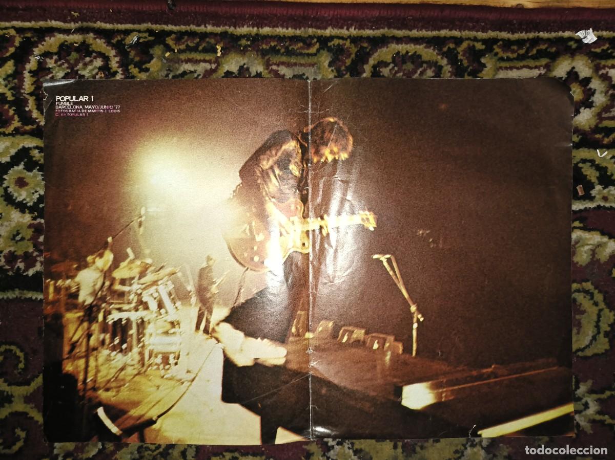 Photos de Chanteurs et Chanteuses: P&Oacute;STER FUMBLE A&Ntilde;O 1977 TAMA&Ntilde;O 40x27 CTM DE REVISTA D&Eacute; M&Uacute;SICA