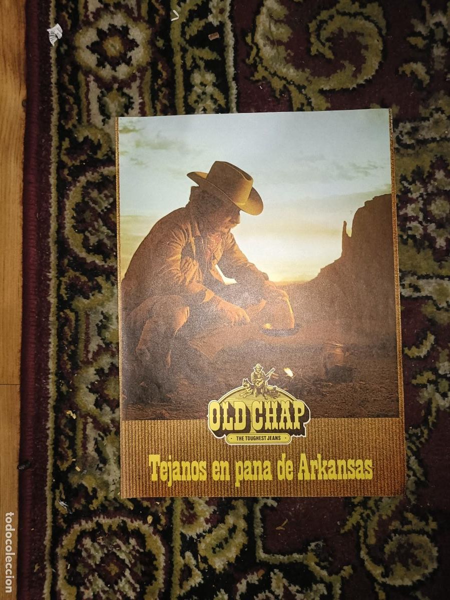 Photos de Chanteurs et Chanteuses: P&Oacute;STER TEJANOS VAQUEROS OLD CHAP ESPA&Ntilde;OLES TAMA&Ntilde;O 20x28 CTM DE REVISTA D&Eacute; M&Uacute;SICA ROPA DENIN