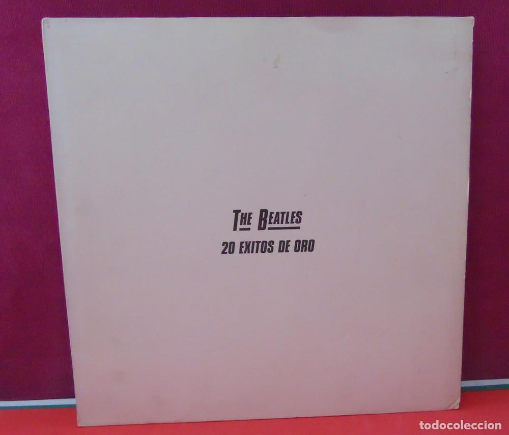 Photos of Singers: THE BEATLES 20 EXITOS DE ORO - LITOGRAFIA PROMOCIONAL COMPLETA NUMERADA Y CON EL POSTER