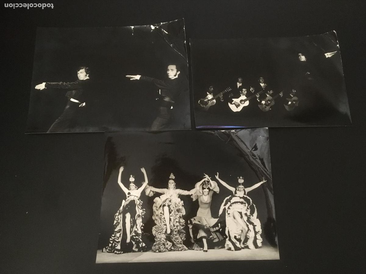 Photos de Chanteurs et Chanteuses: colita raul y su compa&ntilde;ia de arte espa&ntilde;ol lote 3 fotos originales antiguas de la fotografa colita