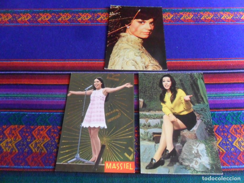 Fotos de Cantantes: POSTAL SIN CIRCULAR MASSIEL BERGAS N&ordm;S 782 783 GANADORA EUROVISI&Oacute;N 1968 Y SALOM&Eacute; 923.
