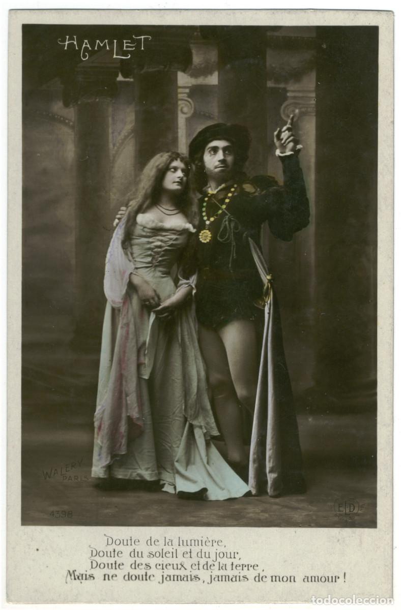 Photos of Singers: Serie de 5 postales coloreadas de HAMLET_ELD 4398