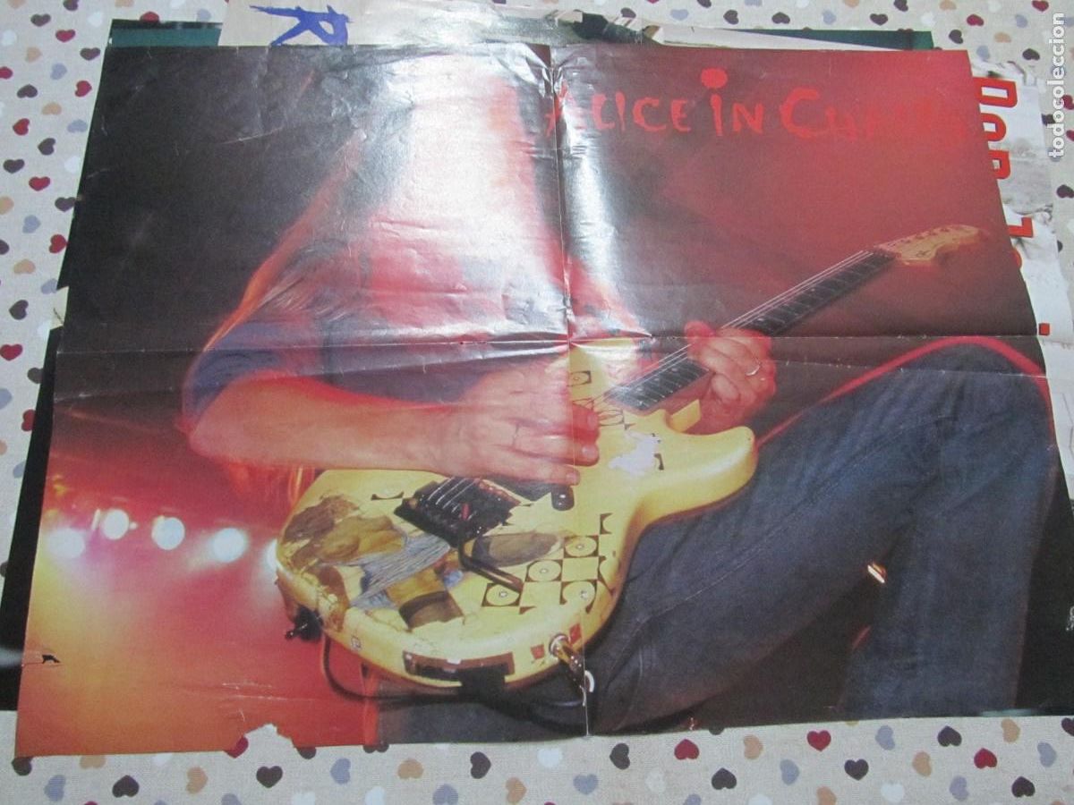 Fotos de Cantantes: MINISTRY, ALICE IN CHAINS, POSTER REVISTA