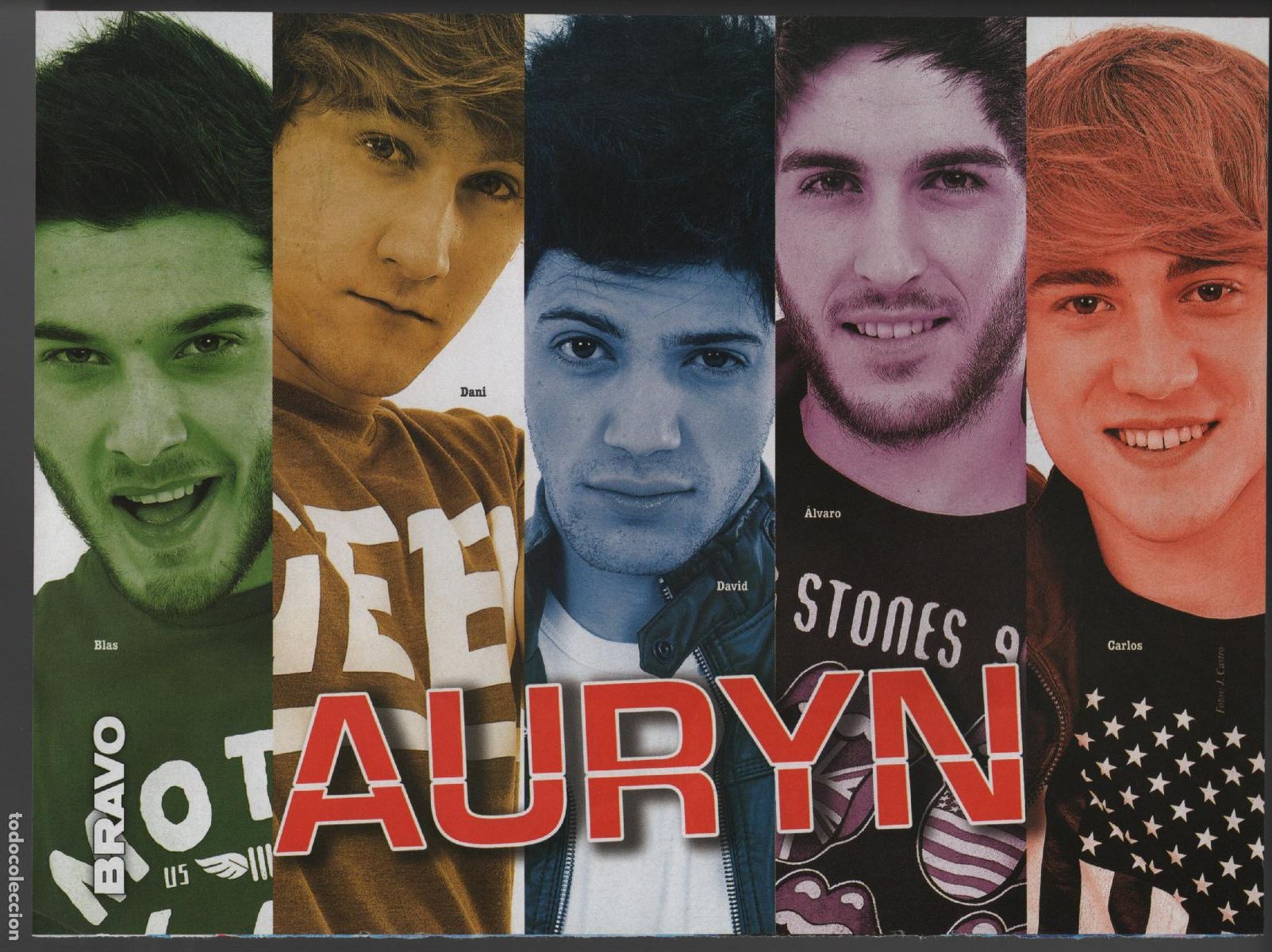 Photos de Chanteurs et Chanteuses: POSTER AURYN - XRIZ - REVISTA BRAVO
