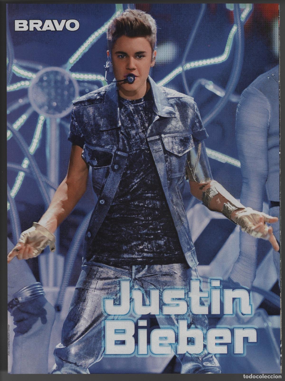 Photos de Chanteurs et Chanteuses: POSTER JUSTIN BIEBER - PULSERAS ROJAS - REVISTA BRAVO