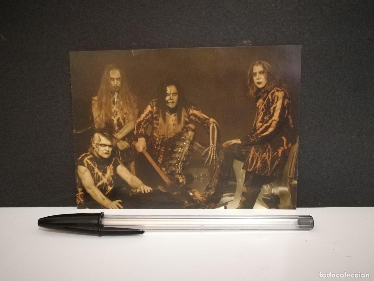 Photos de Chanteurs et Chanteuses: TARJETA PAPEL -9*13- LIZZY BORDEN - MUSICA - HEAVY METAL HARD ROCK