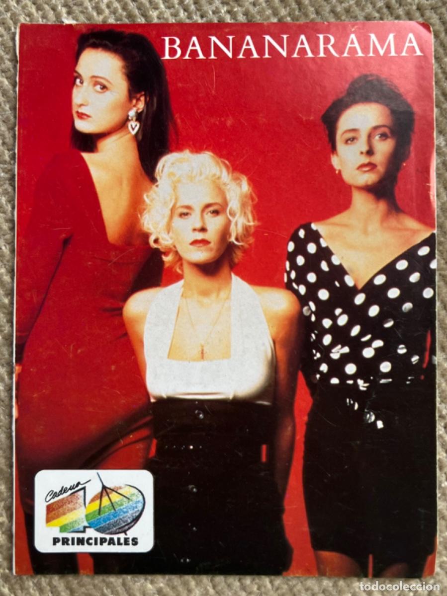 Photos de Chanteurs et Chanteuses: Pegatina del grupo Bananarama - Radio Cadena 40 Principales