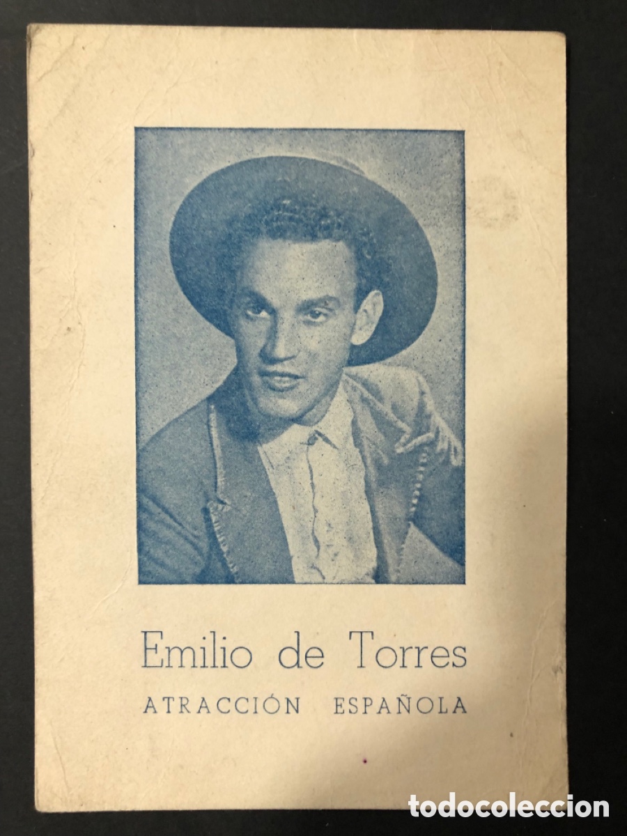 Photos de Chanteurs et Chanteuses: Tarjeta emilio de torres 11