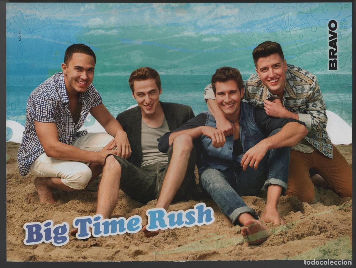 Photos de Chanteurs et Chanteuses: POSTER BIG TIME RUSH - CR&Iacute;TIKA & S&Aacute;IK - REVISTA BRAVO