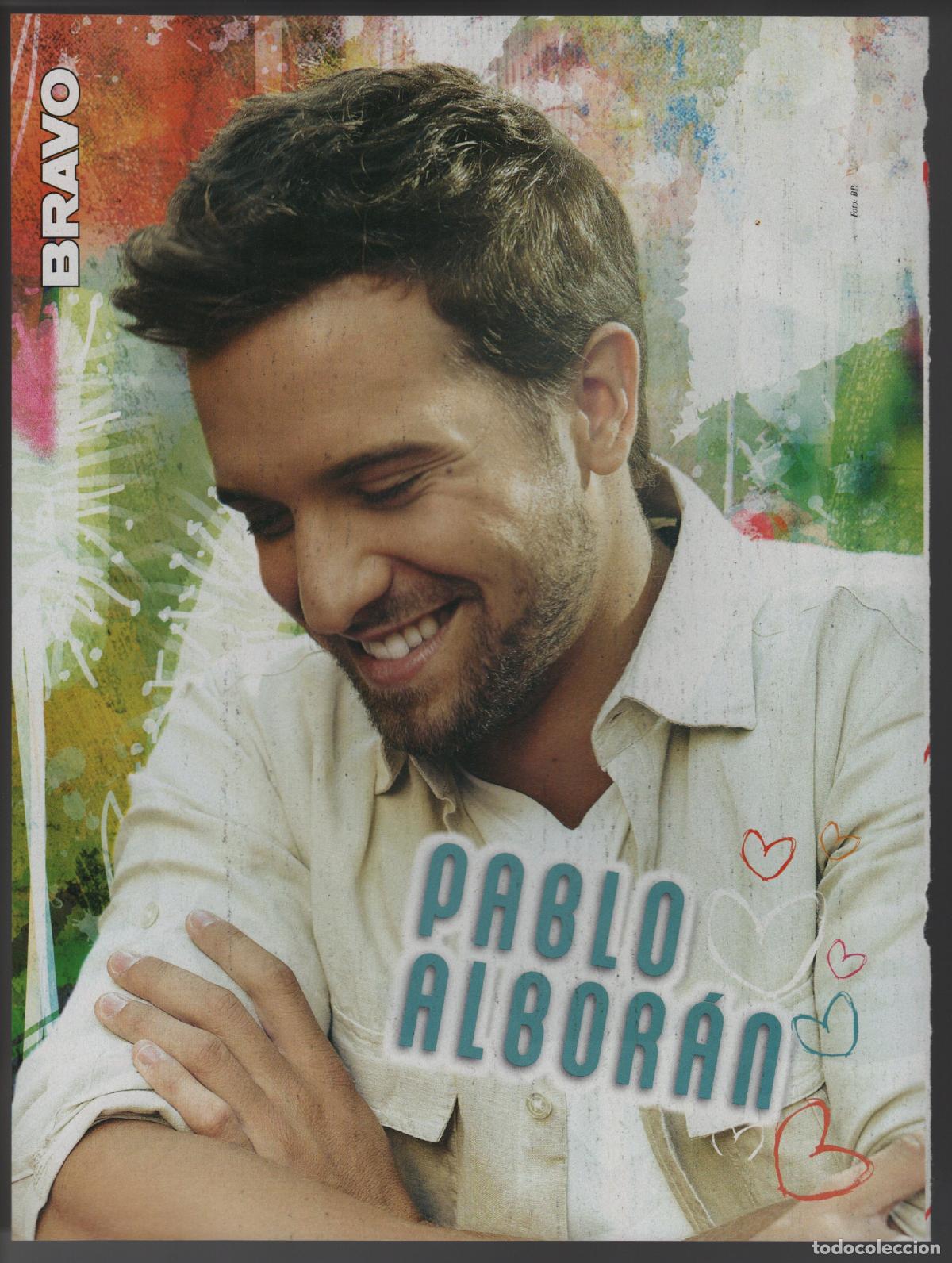Photos de Chanteurs et Chanteuses: POSTER PABLO ALBOR&Aacute;N - CIMORELLI - REVISTA BRAVO