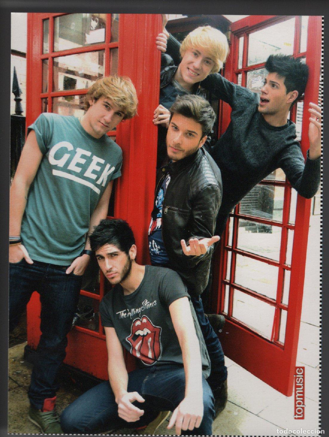 Photos de Chanteurs et Chanteuses: MINI POSTER AURYN - XRIZ - PAPEL GRUESO - REVISTA TOPMUSIC & CINE / TOP MUSIC & CINE