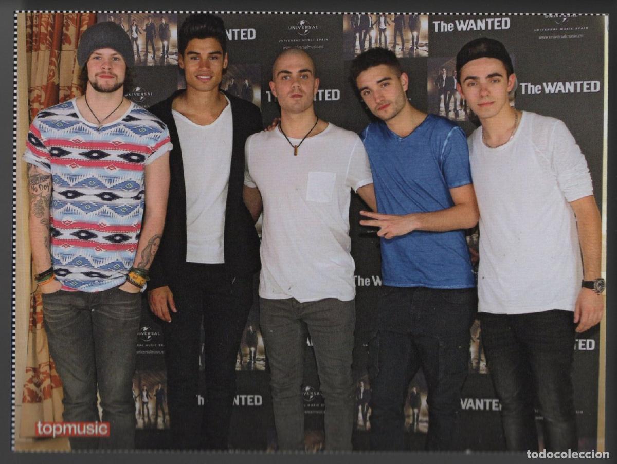 Fotos von Musikern: MINI POSTER THE WANTED - XRIZ - PAPEL GRUESO - REVISTA TOPMUSIC & CINE / TOP MUSIC & CINE