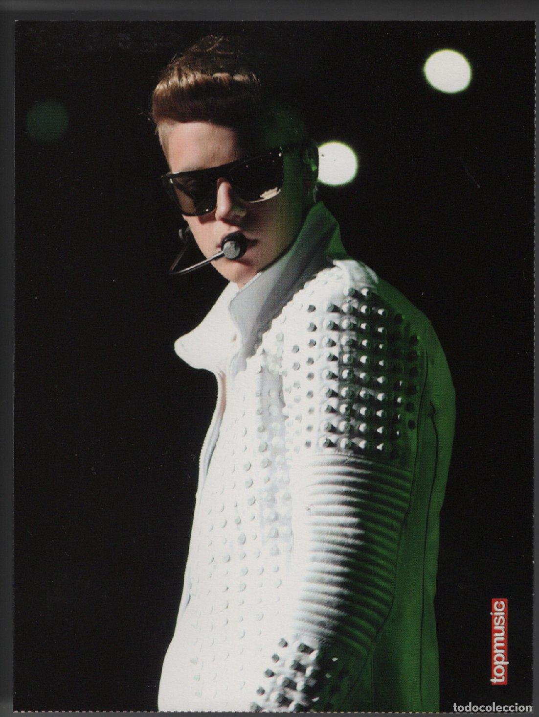 Fotos von Musikern: MINI POSTER JUSTIN BIEBER - FRAAG MALAS - PAPEL GRUESO - REVISTA TOPMUSIC & CINE / TOP MUSIC & CINE