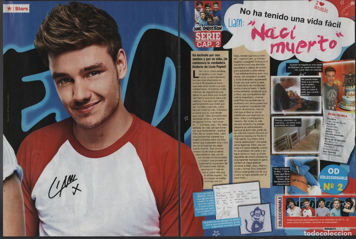 Fotos von Musikern: POSTER LIAM PAYNE - REVISTA BRAVO - ONE DIRECTION SERIE CAP. 2
