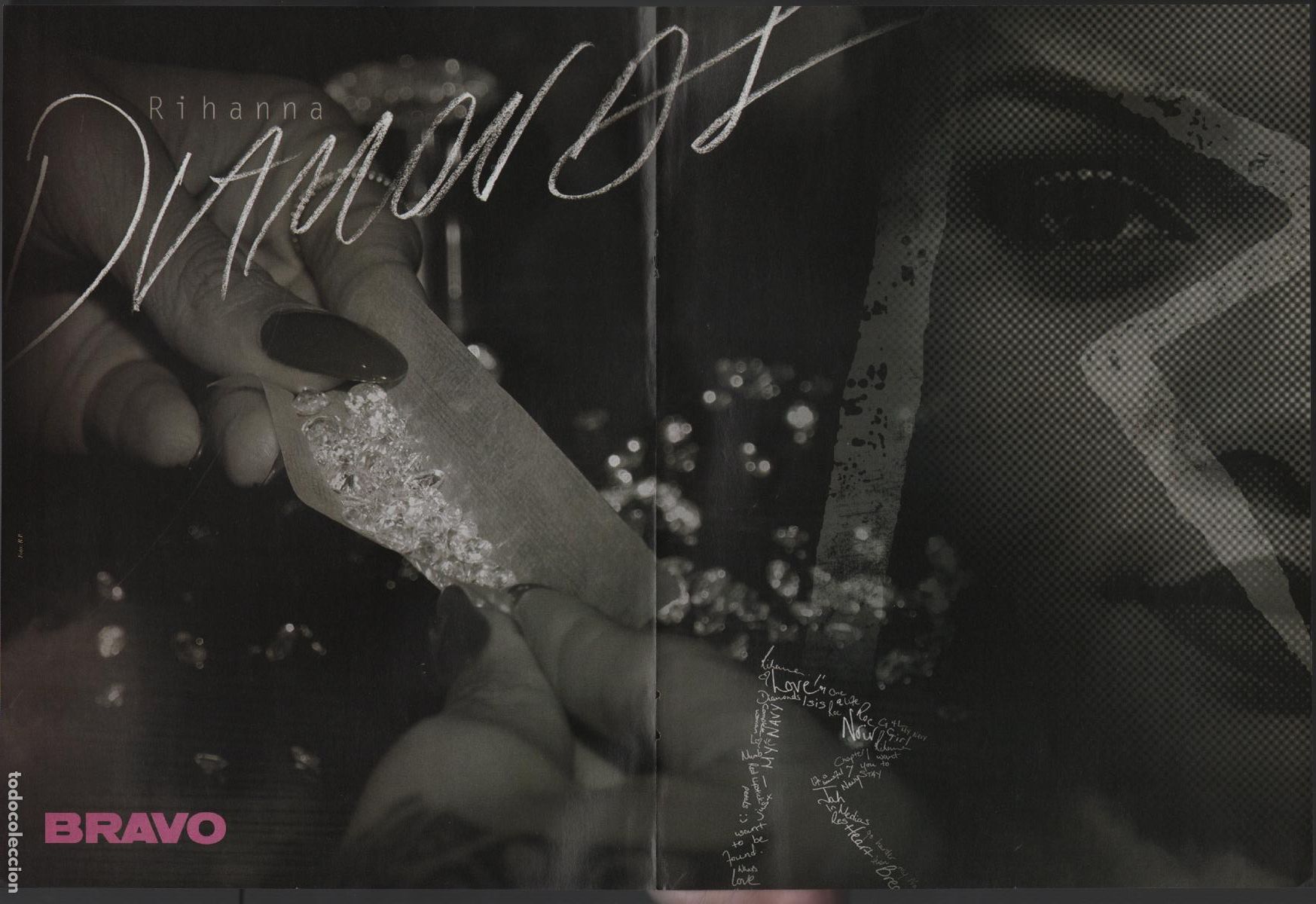 Fotos de Cantores: POSTER RIHANNA - DIAMONDS - MIKEL IGLESIAS - REVISTA BRAVO