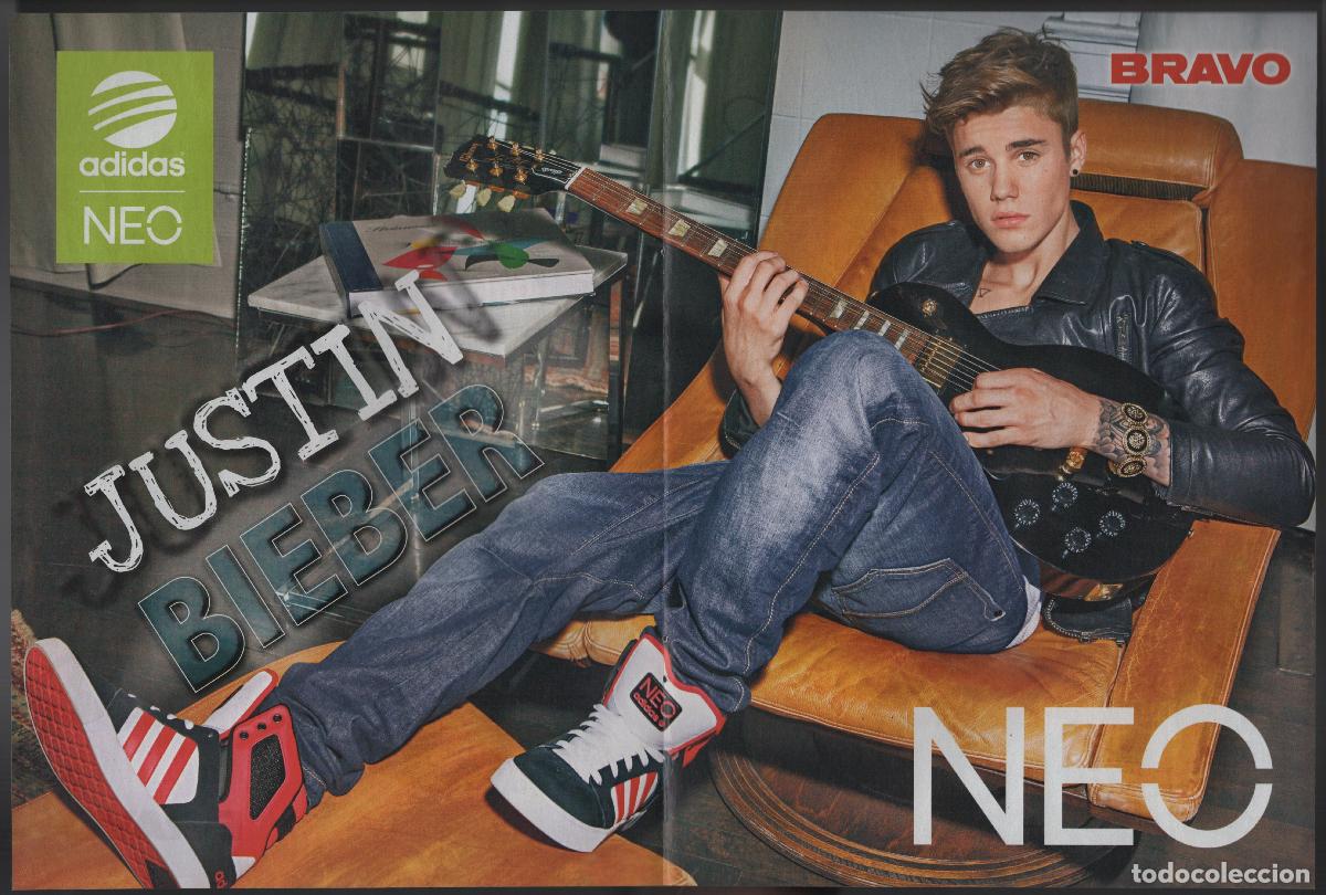 Fotos von Musikern: POSTER JUSTIN BIEBER - ADIDAS NEO - XRIZ - REVISTA BRAVO