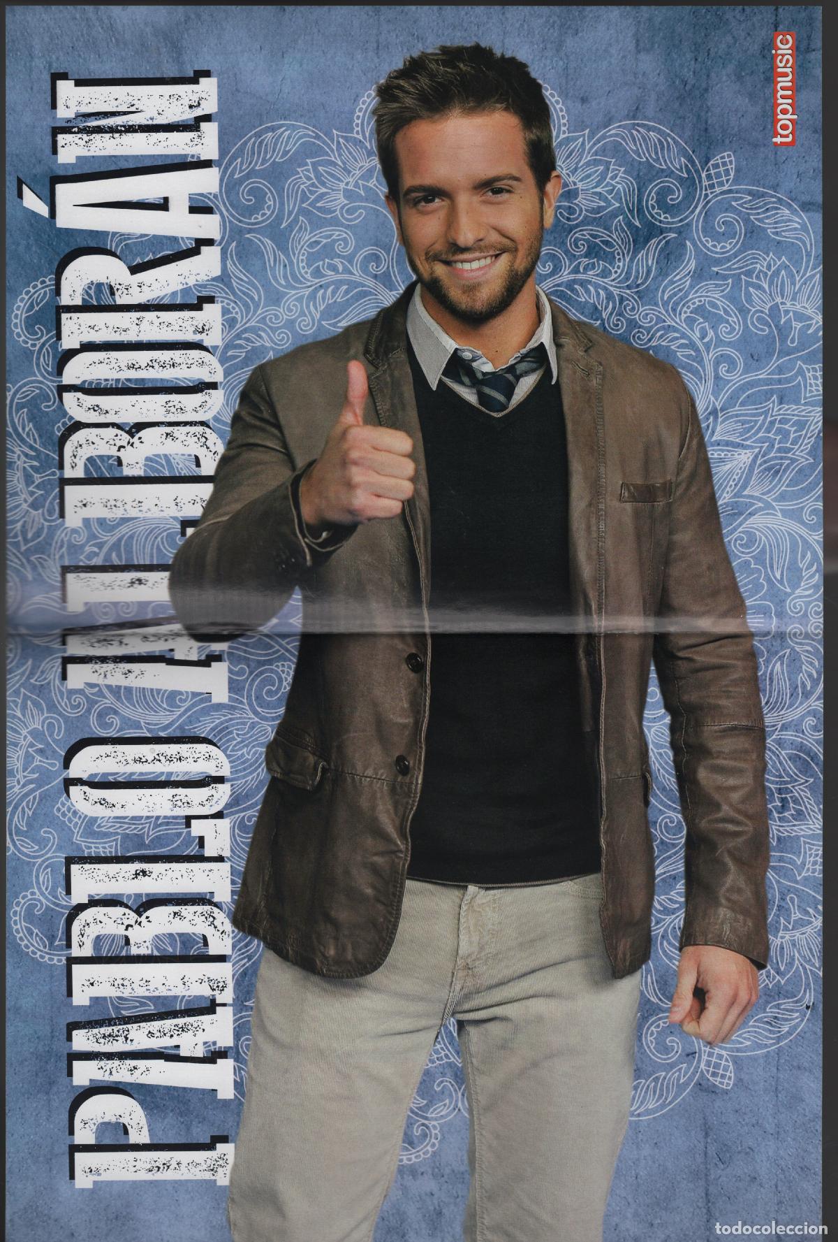 Photos de Chanteurs et Chanteuses: POSTER PABLO ALBOR&Aacute;N - XRIZ - REVISTA TOPMUSIC & CINE / TOP MUSIC & CINE