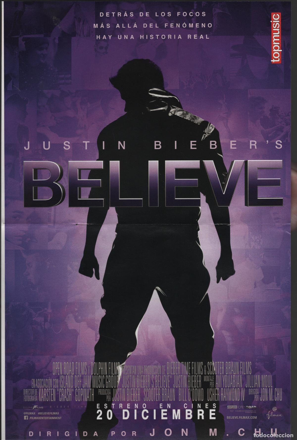 Photos de Chanteurs et Chanteuses: POSTER JUSTIN BIEBER - BELIEVE - AURYN- REVISTA TOPMUSIC & CINE / TOP MUSIC & CINE