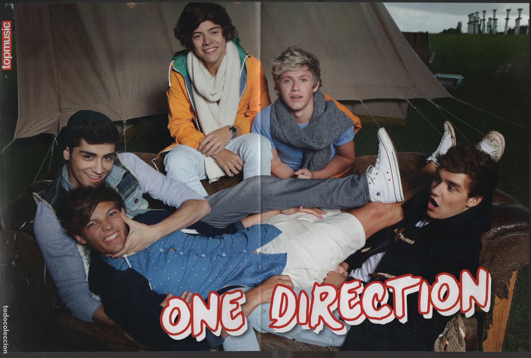 Photos de Chanteurs et Chanteuses: POSTER ONE DIRECTION - AURYN - REVISTA TOPMUSIC & CINE / TOP MUSIC & CINE