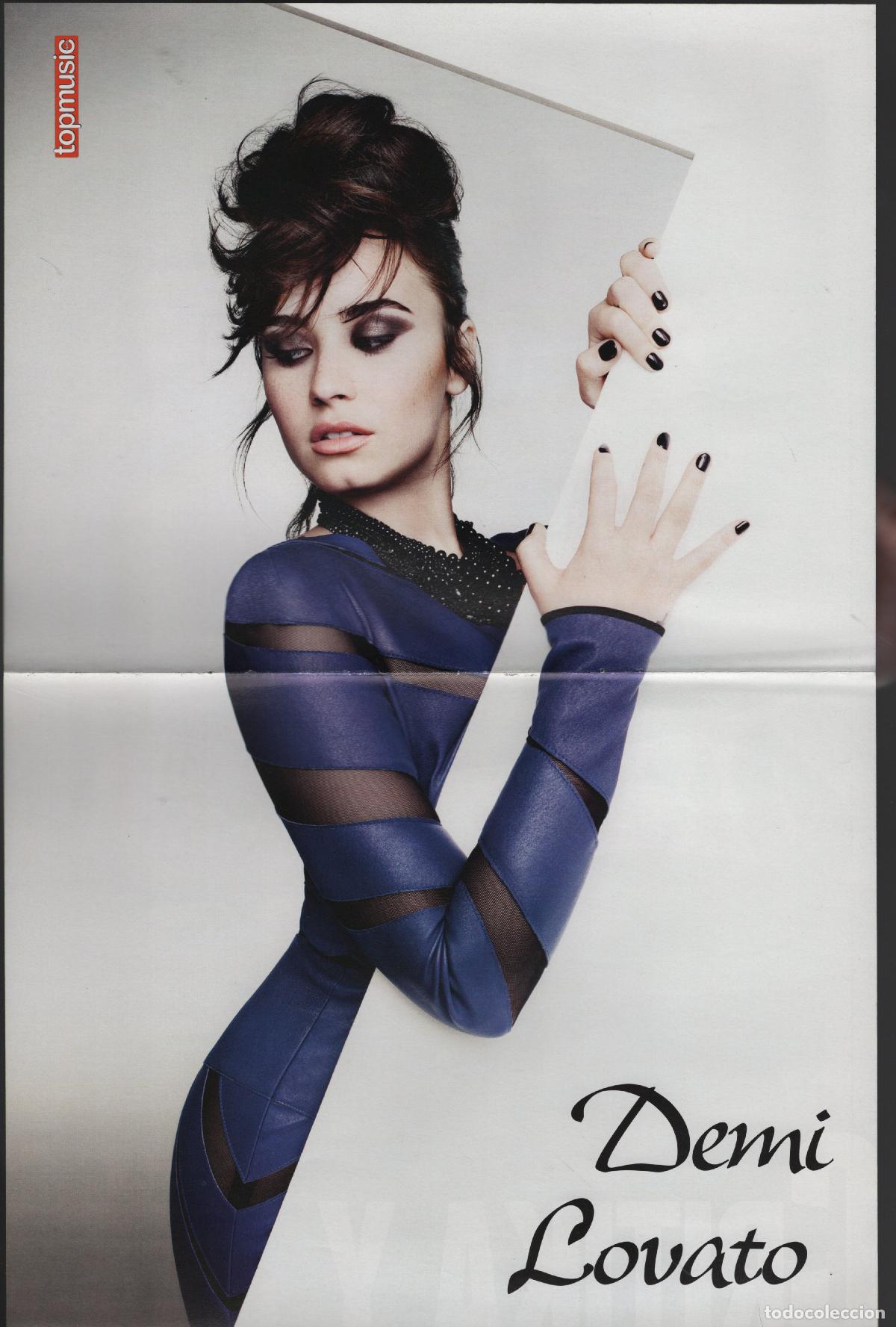 Photos de Chanteurs et Chanteuses: POSTER DEMI LOVATO - CRITIKA Y SAIK - REVISTA TOPMUSIC & CINE / TOP MUSIC & CINE
