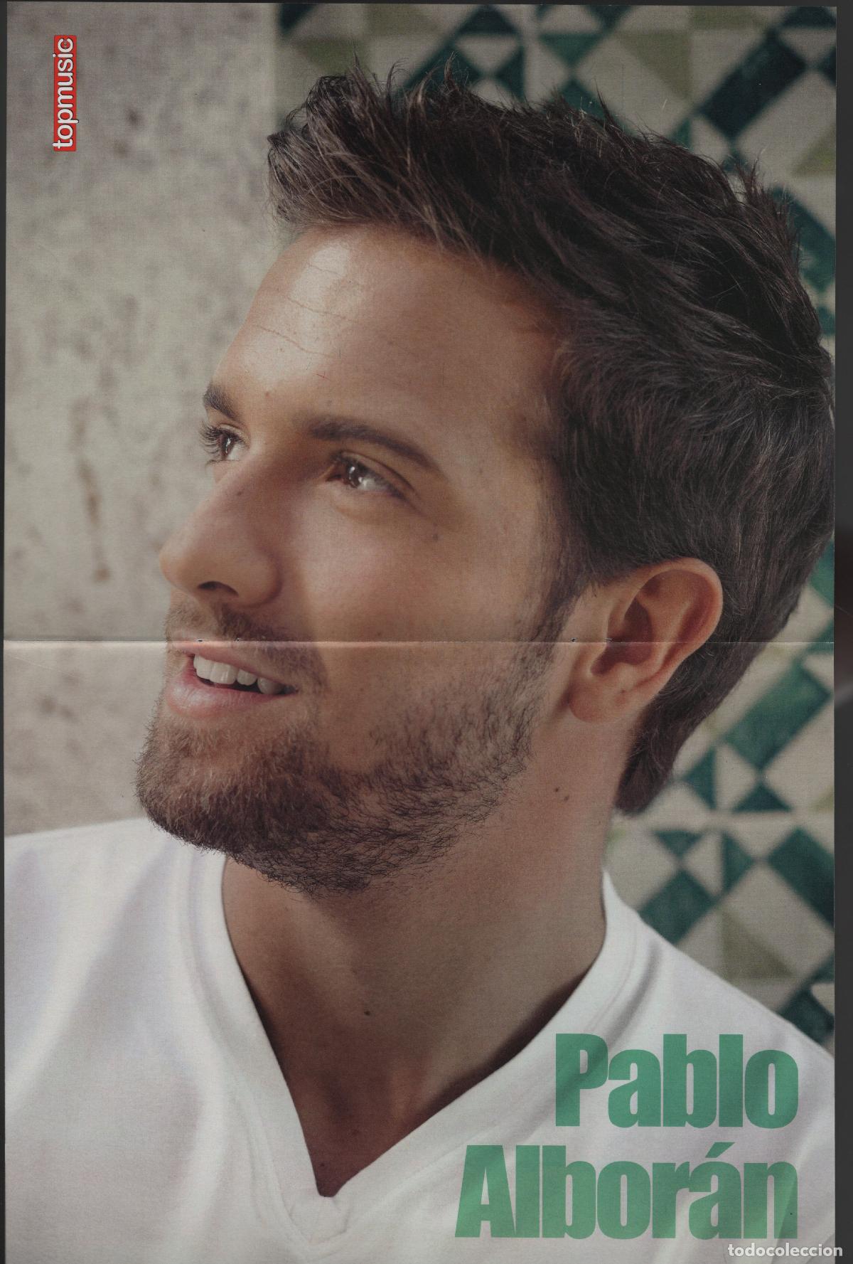 Photos de Chanteurs et Chanteuses: POSTER PABLO ALBOR&Aacute;N - XRIZ - REVISTA TOPMUSIC & CINE / TOP MUSIC & CINE
