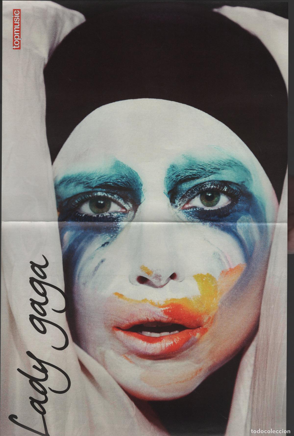 Photos de Chanteurs et Chanteuses: POSTER LADY GAGA - AURYN - REVISTA TOPMUSIC & CINE / TOP MUSIC & CINE
