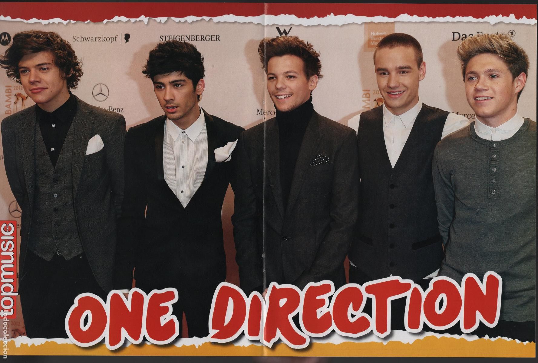 Photos de Chanteurs et Chanteuses: POSTER ONE DIRECTION - THE WANTED - REVISTA TOPMUSIC & CINE / TOP MUSIC & CINE