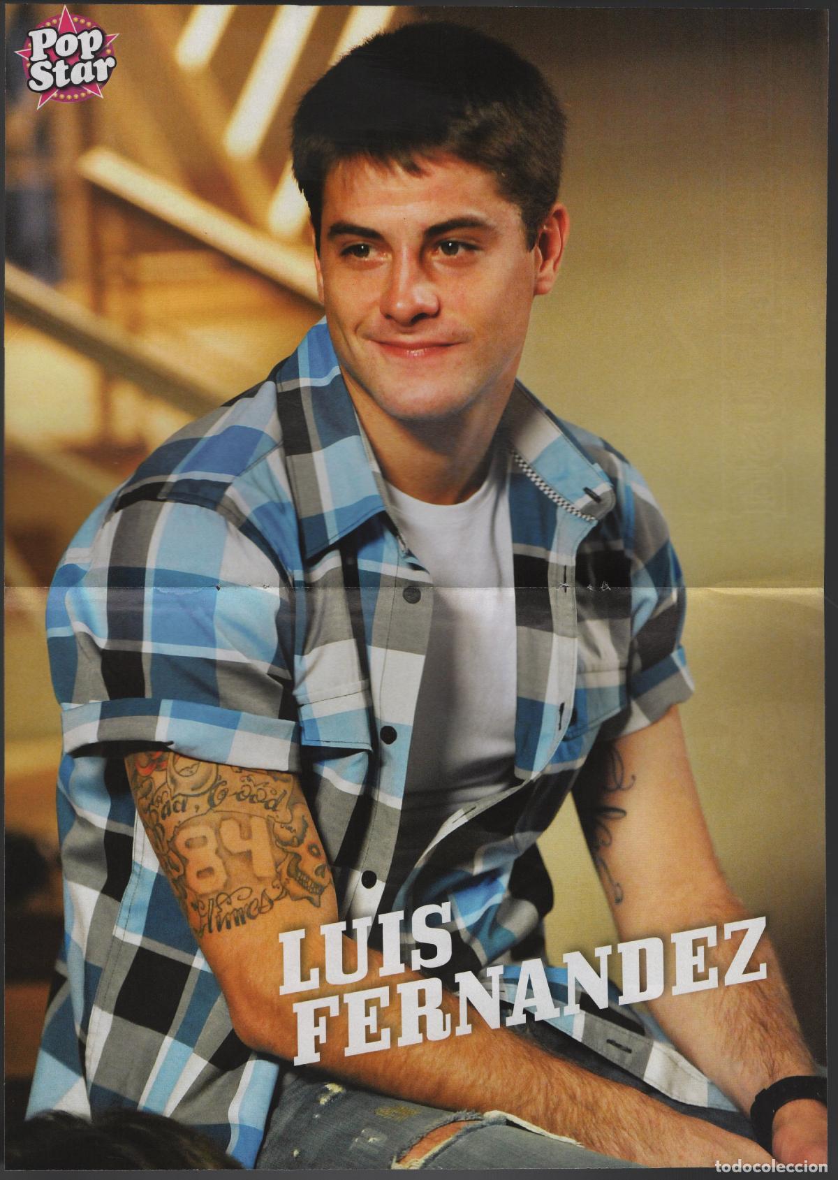 Photos de Chanteurs et Chanteuses: POSTER LUIS FERN&Aacute;NDEZ - BIG TIME RUSH - REVISTA POP STAR