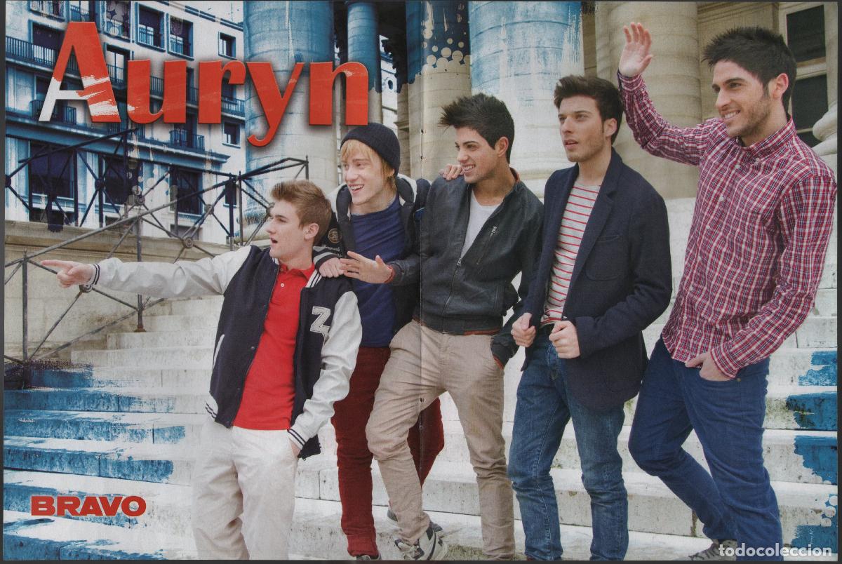 Photos de Chanteurs et Chanteuses: POSTER AURYN - MIKEL IGLESIAS - REVISTA BRAVO