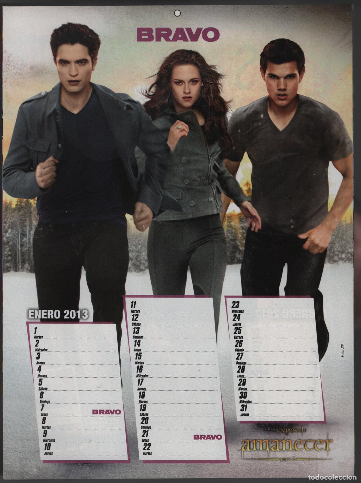 Photos de Chanteurs et Chanteuses: POSTER CALENDARIO 2013 - REVISTA BRAVO
