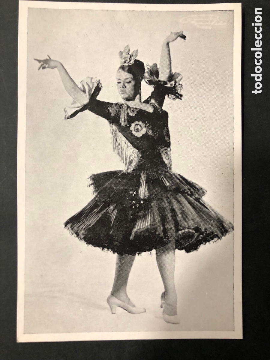 Photos of Singers: Tarjeta repertorio de baile flamenco de mar&iacute;a de los remedios