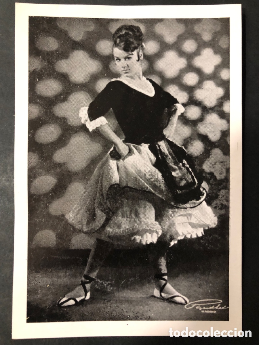 Photos de Chanteurs et Chanteuses: Tarjeta repertorio de baile cl&aacute;sico espa&ntilde;ol de mar&iacute;a de los remedios