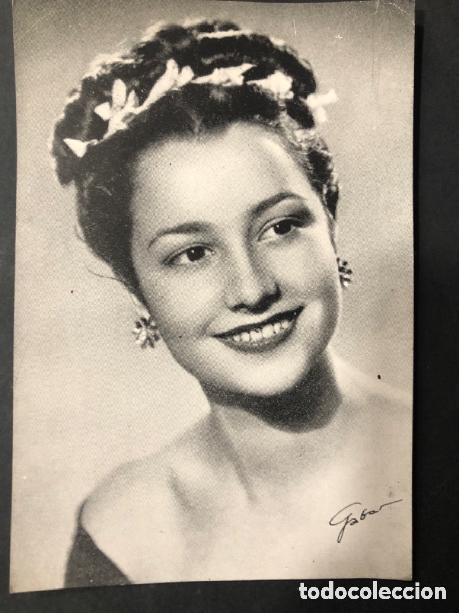 Photos de Chanteurs et Chanteuses: Tarjeta de la cantante y bailarina Paulina Otero